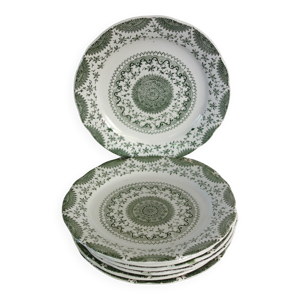 8 assiettes à dessert - fine