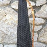 Black scoubidou bottle