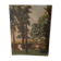 Oil on canvas from 1913 "young lady on a swing"