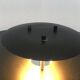 Lampe de table métallique danoise vintage de Frandsen