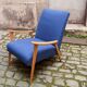 Pair of Scandinavian armchairs from the 60s new fabrics and foam