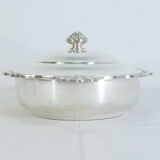 Round silver metal vegetable, Victor Saglier