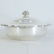 Round silver metal vegetable, Victor Saglier