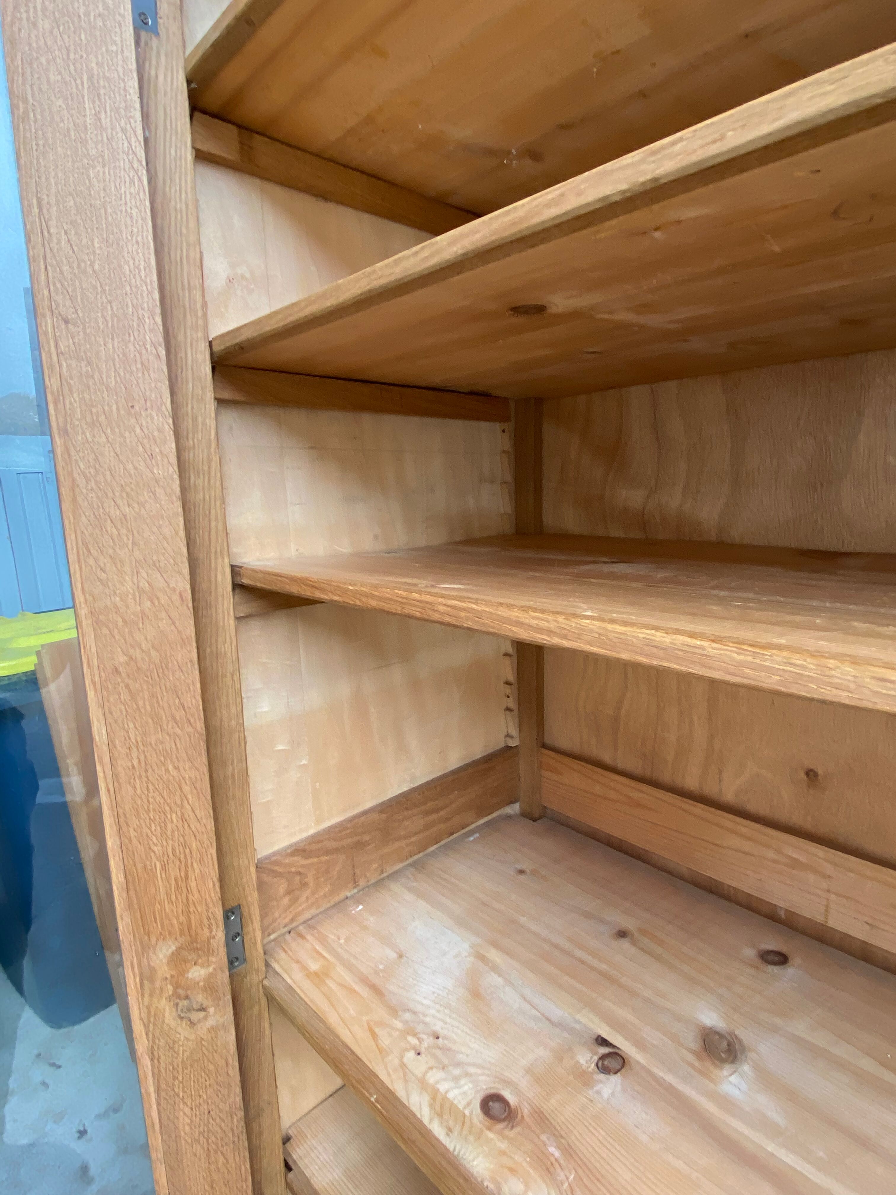 School showcase cabinet