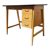 1950s vintage compass foot desk