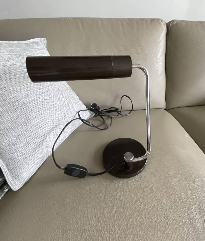 Small hala Zeist desk lamp vintage 1960 designer lamp light