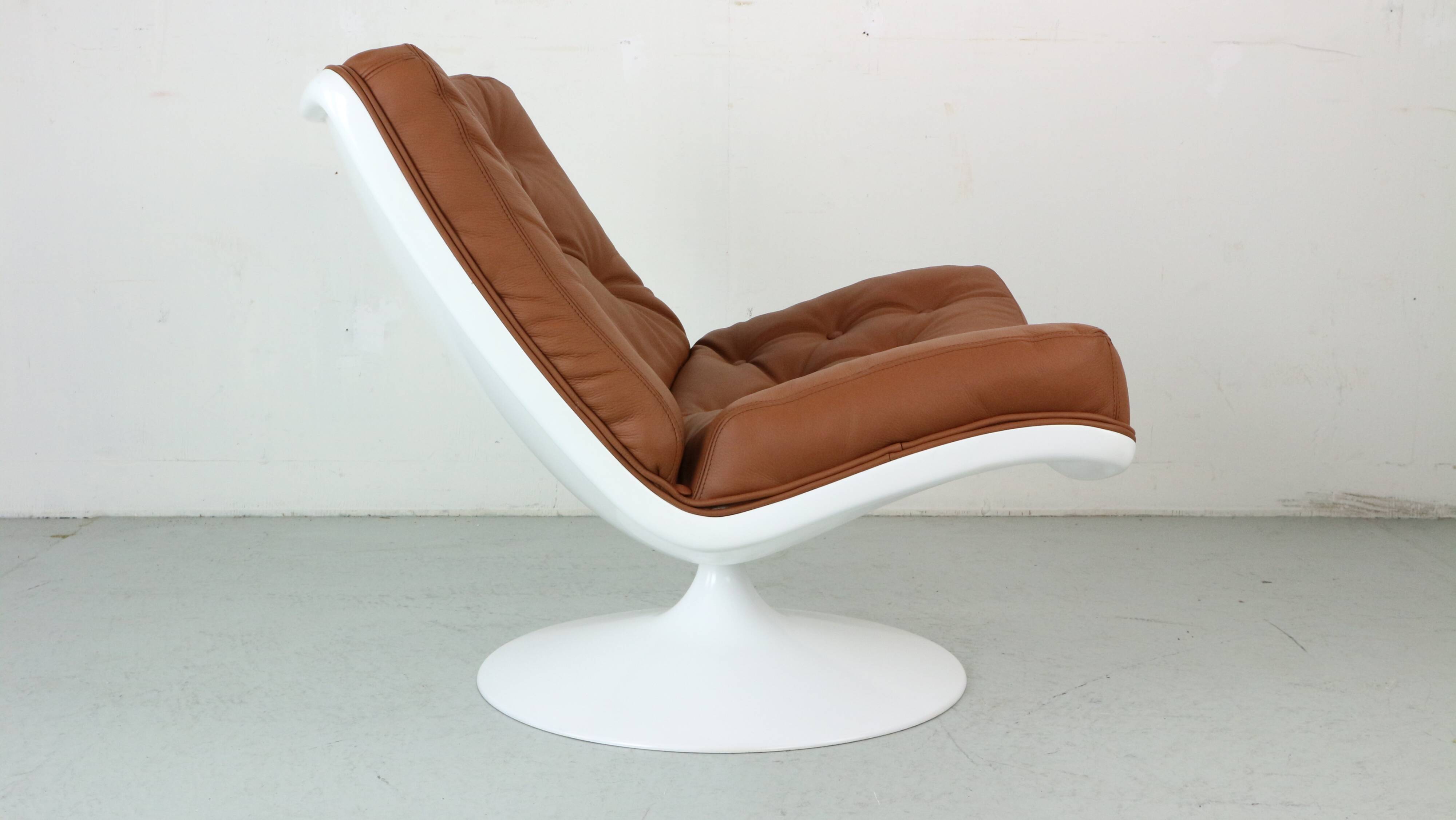 No. 976 Swivel Chair by Geoffrey Harcourt for Artifort, The Netherland