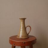 Soliflore vase in ceramic stoneware handmade vintage pottery Scandinavian country style decoration