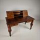 19th century German marquetry writing desk