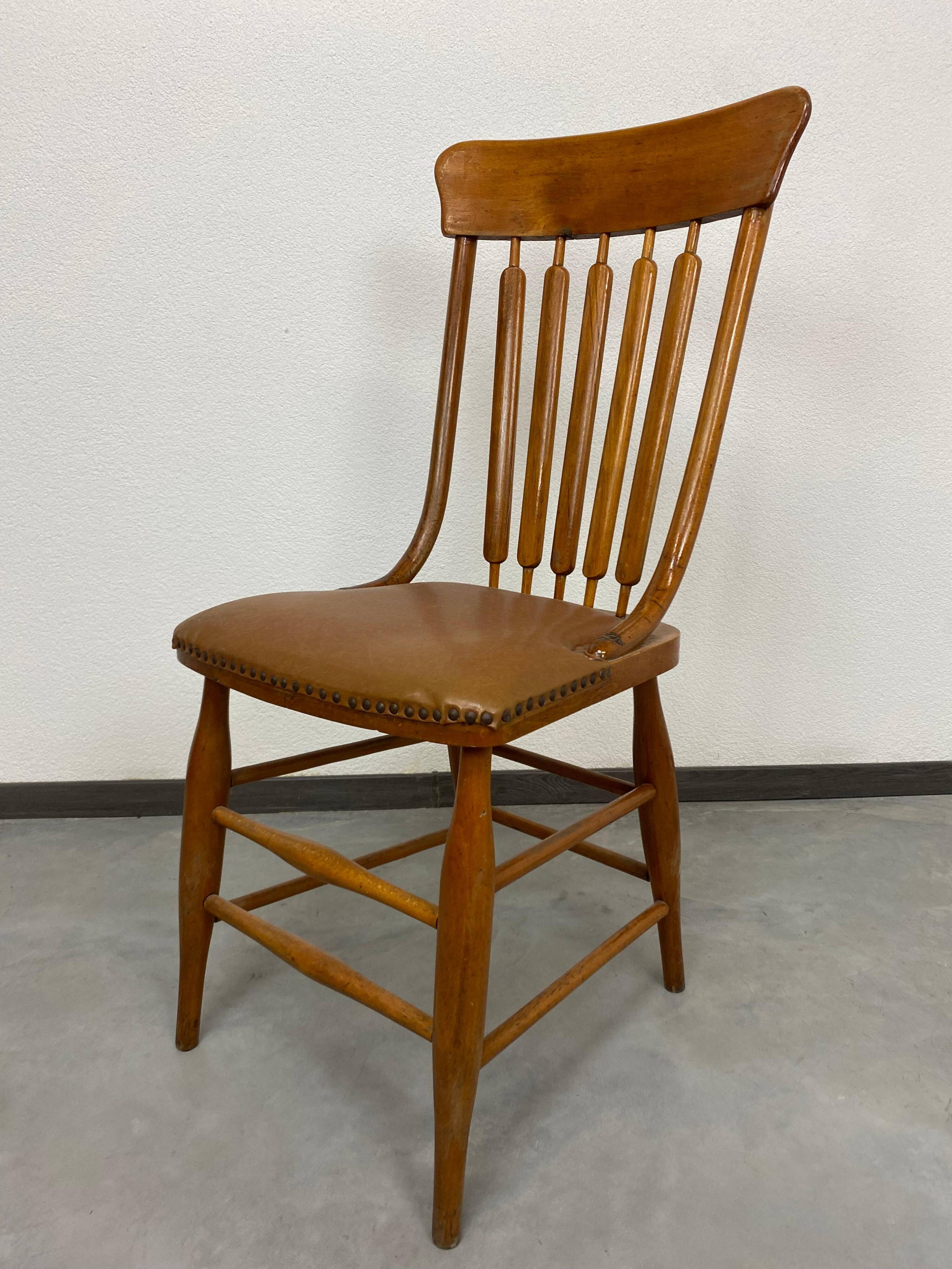 Chaises de salle à manger dans le style d'Adolf Loos