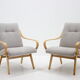 1960s  Pair of Ton Armchairs by Jaroslav Smidek, Czechoslovakia