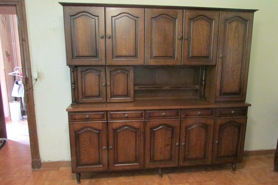 Oak kitchen buffet from the 70s and 80s