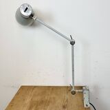 Grey Industrial Table Lamp from Elektrosvit, 1970s