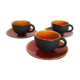 Set of 3 ceramic mugs