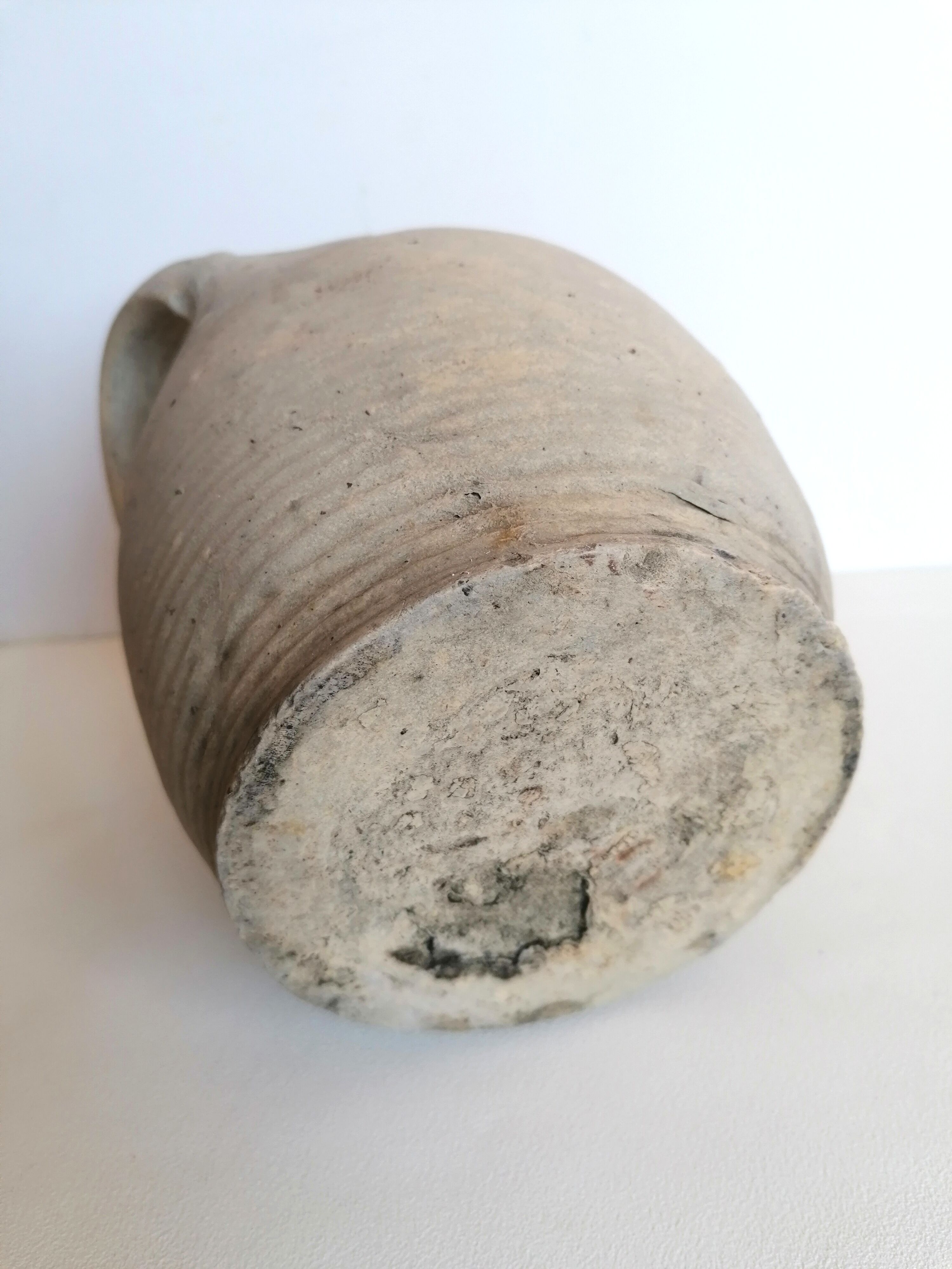 Ancient sandstone jar