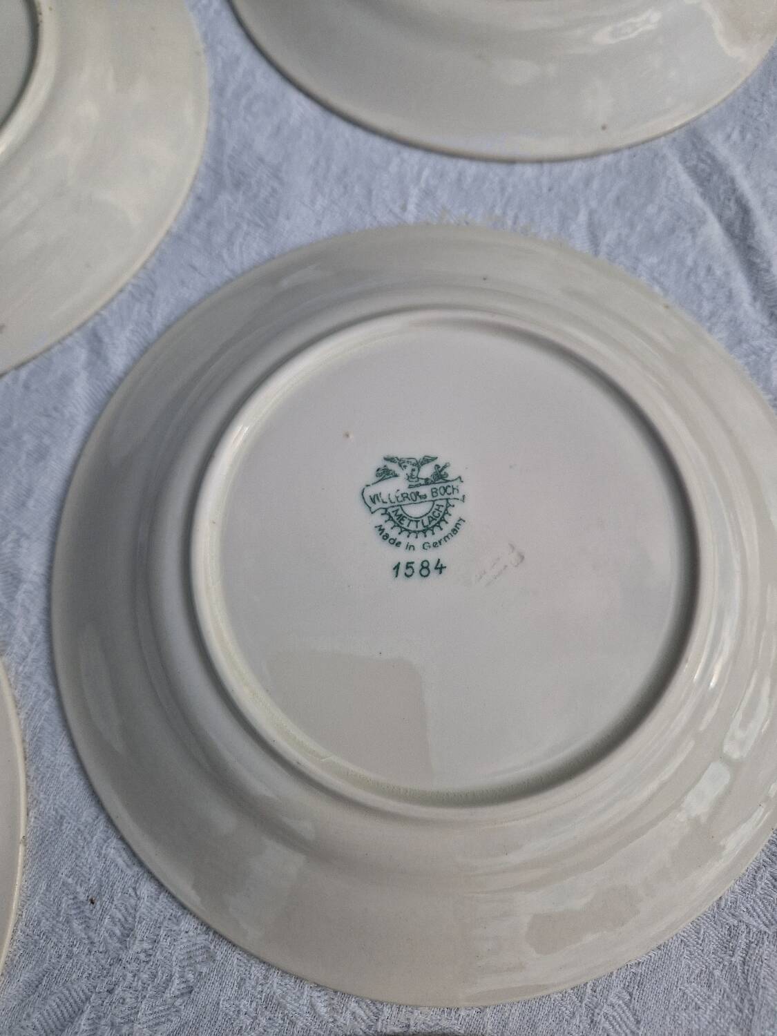 8 dessert plates cheese salad villeroy et boch model 1584 21,