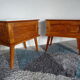 Pair of bedsides fifties