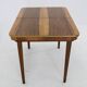 1940s Extendable Dining Table in Walnut, Czechoslovakia