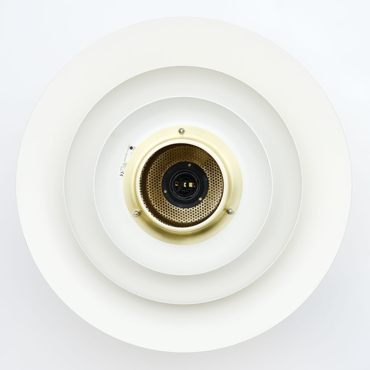 Mid century Jeka pendant lamp, Denmark 1970s