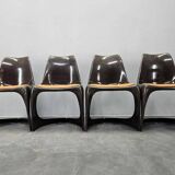 Set of four dining chairs Steens Østergaard A-Line 290, Cado, Denmark, 1960s