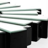 Gigantic rare heavy Sunburst mirror wall clock from the 1970s | Ø 70 cm