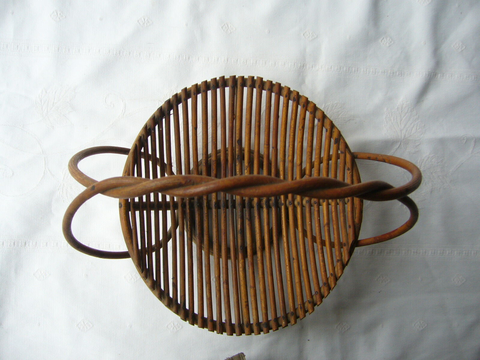 Vintage wicker basket