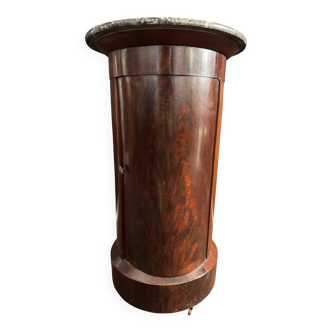 Table de chevet somno en acajou époque empire