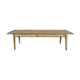 Table de ferme patine d'origine 278 cm