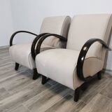 Armchairs by Jindrich Halabala, 1940s, Set of 2