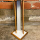 Vintage Reversible Wood Design Old Stool #D460