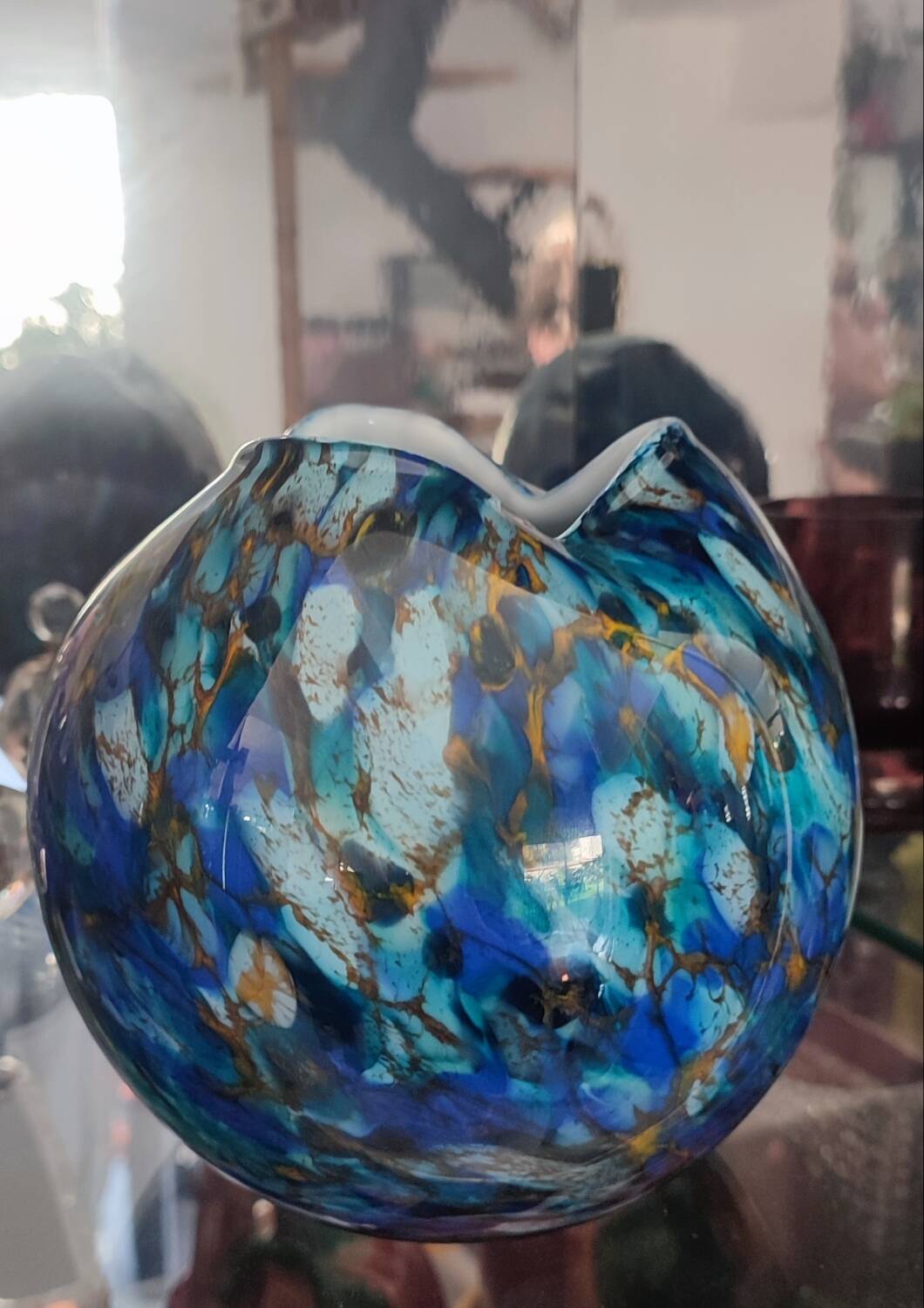 Ball vase by Hans Jürgen Richartz