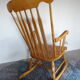 Rocking-chair fan folder