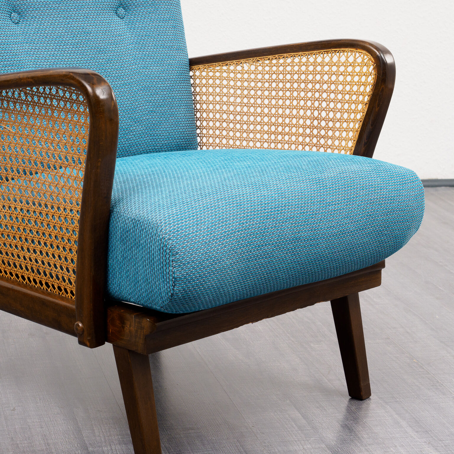 Fauteuil vintage refait à neuf