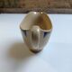 Badonviller art deco beige sauceboat with flowers