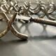 11 silver-plated metal knife rests, Art Nouveau, Morlot