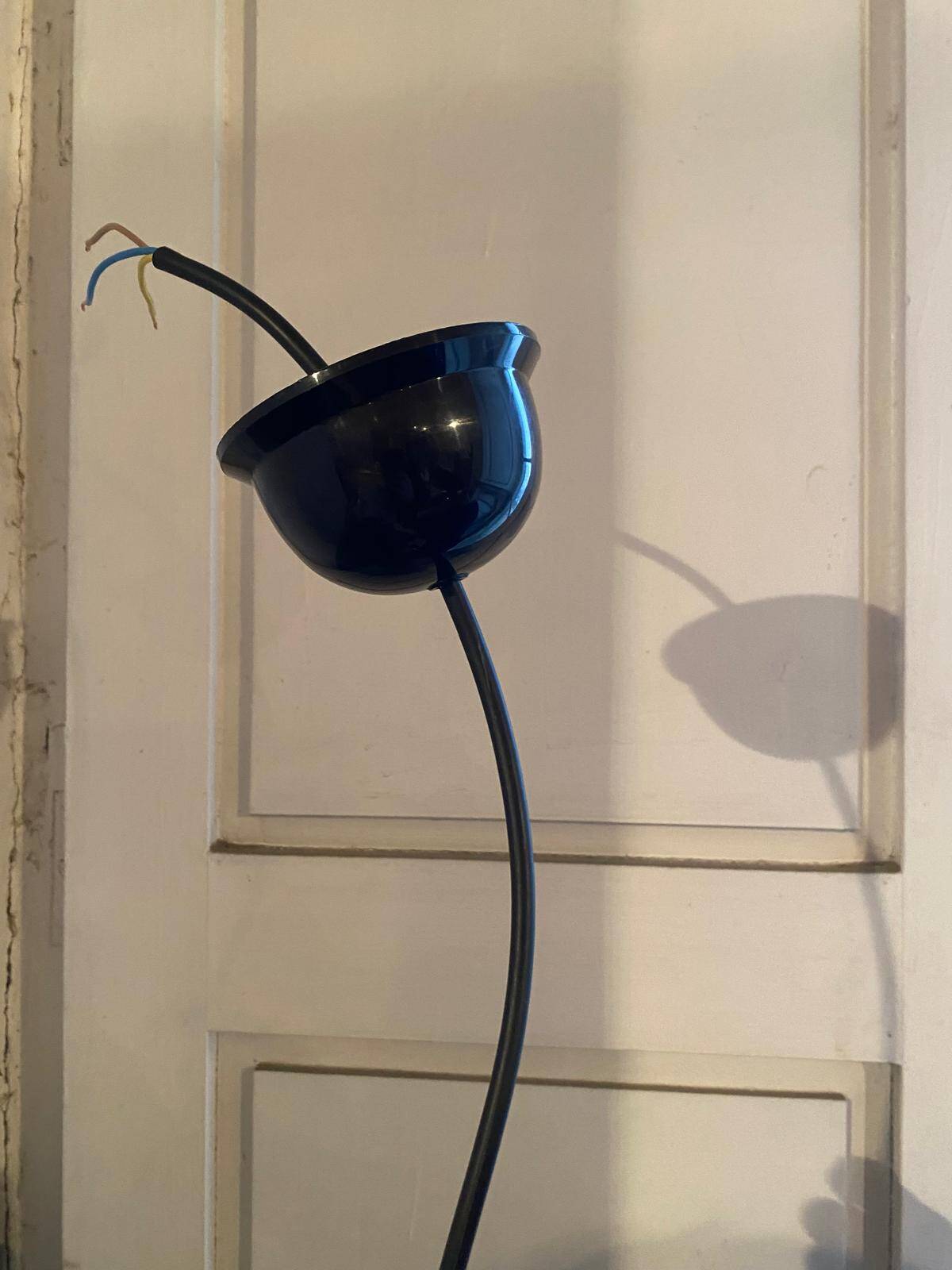 Lustre de billard vintage italien vert, années 1970