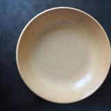 Set de 5 assiettes creuses en céramique effet grès