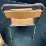 Suite of 4 school chairs by Stella