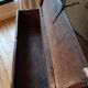 Old wooden box