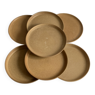 Assiettes grès