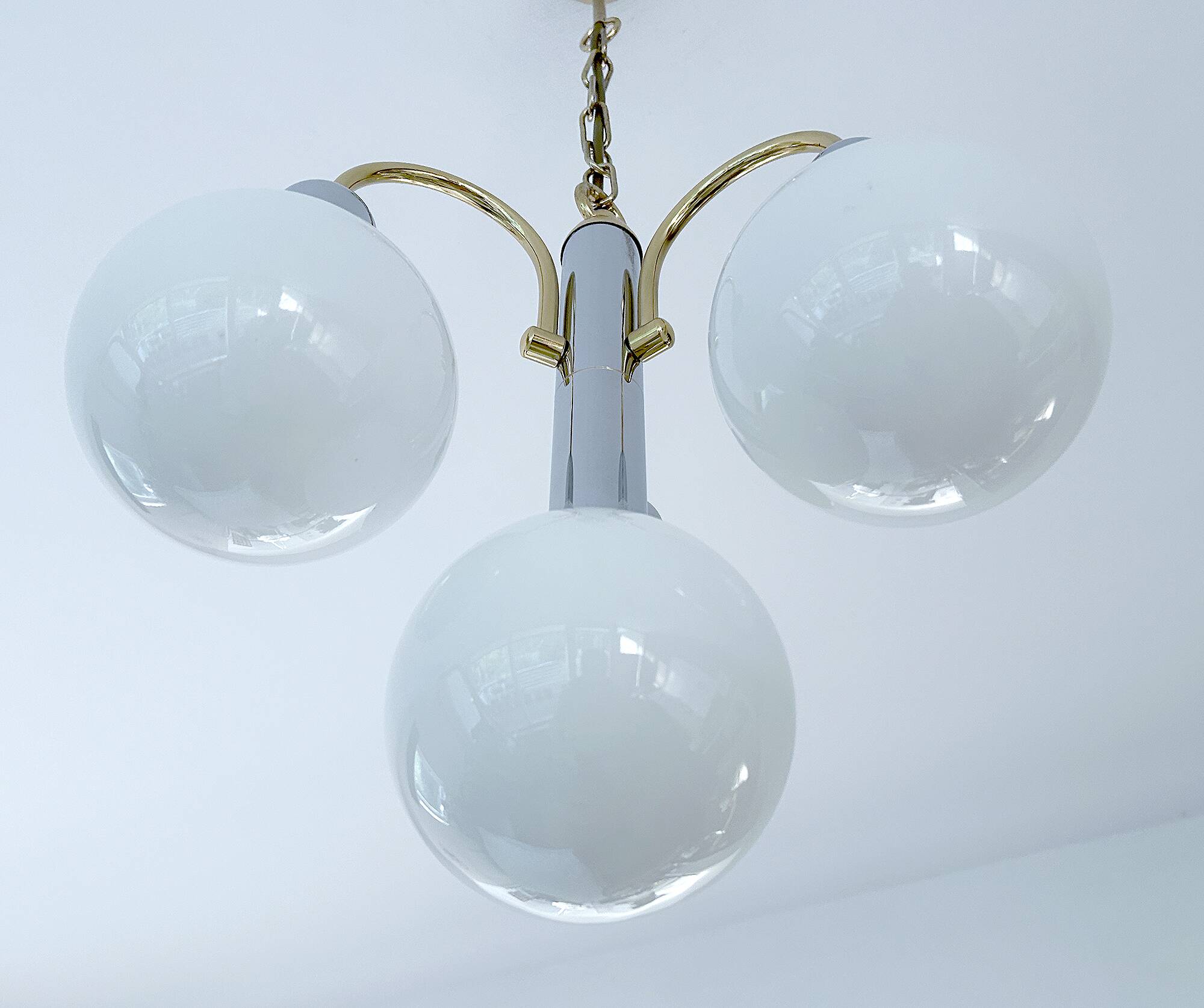 Vintage Cascade Glass Pendant Light