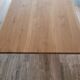 Industrial table top solid oak machine foot cast iron