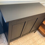 Art-deco period oak commodus