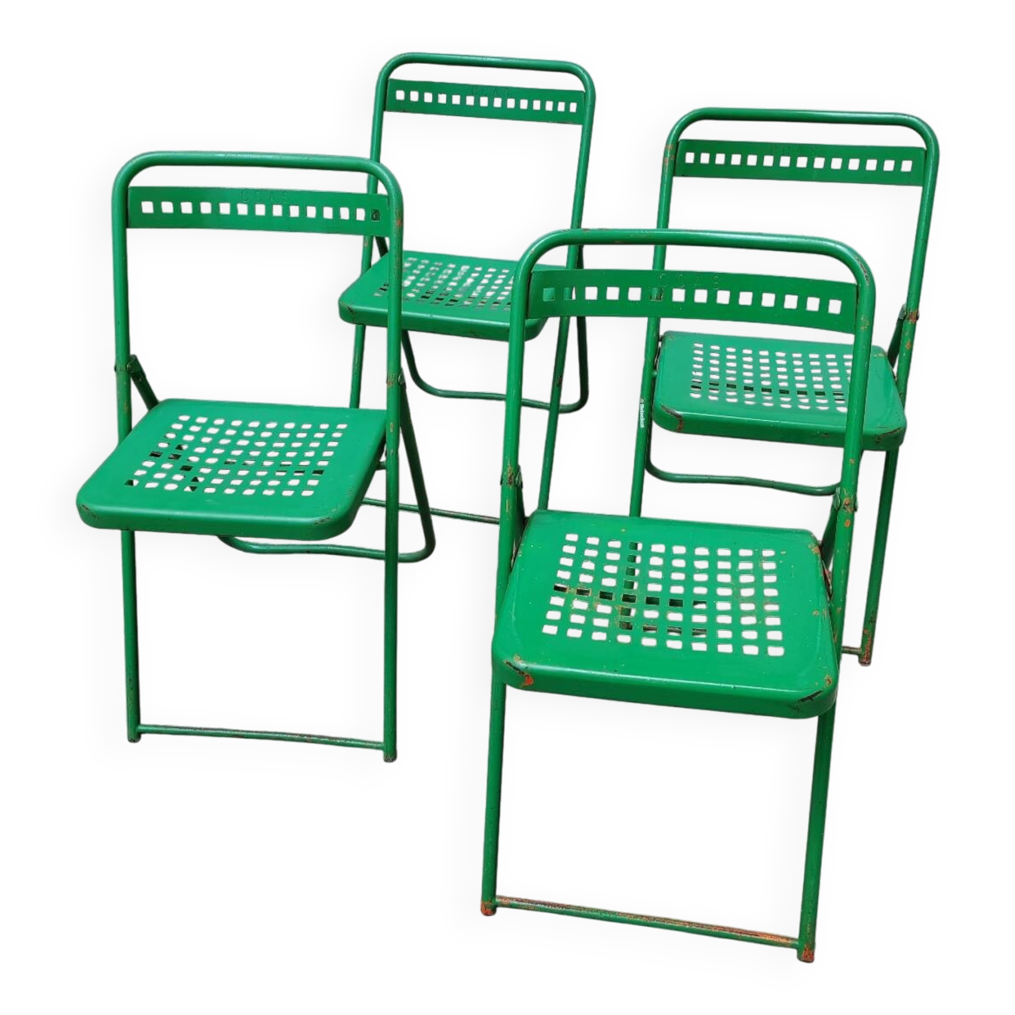 Public garden folding chair