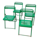 Public garden folding chair