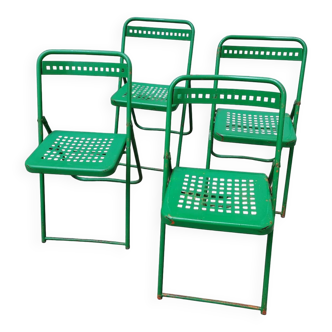 Public garden folding chair