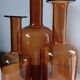 3 GULVASE  de Otto Brauer pour Holmegaard  1962