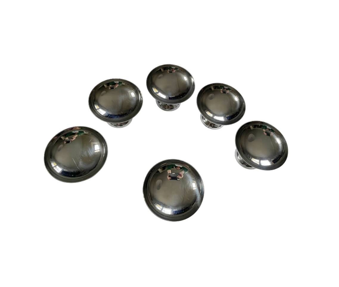 Guy Degrenne stainless steel ice cream bowls 18/10