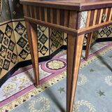 Louis XVI style dressing table in marquetry