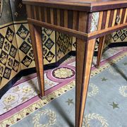 Louis XVI style dressing table in marquetry